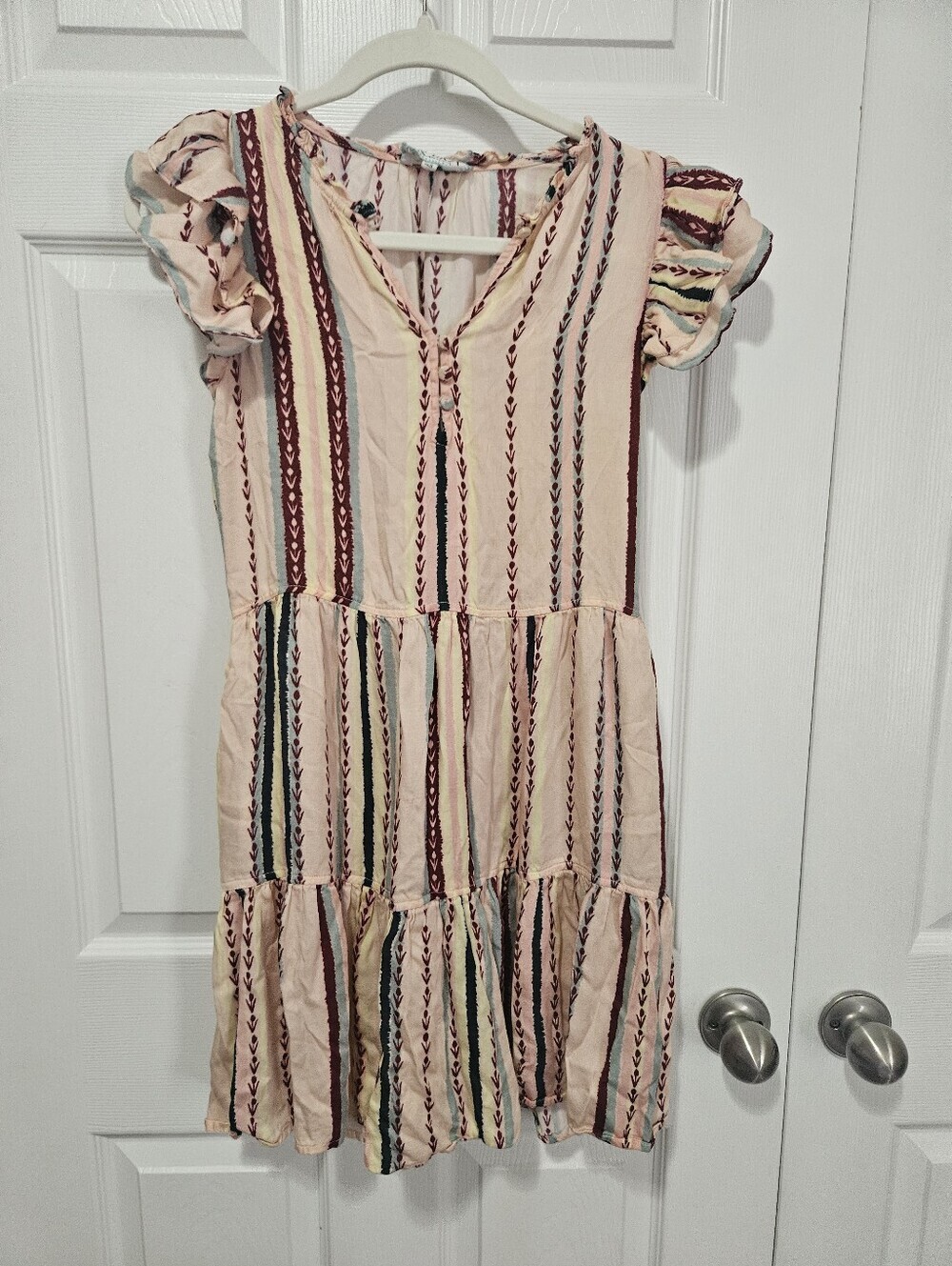 Omika 100% Modal Viscose Boho Dress XS